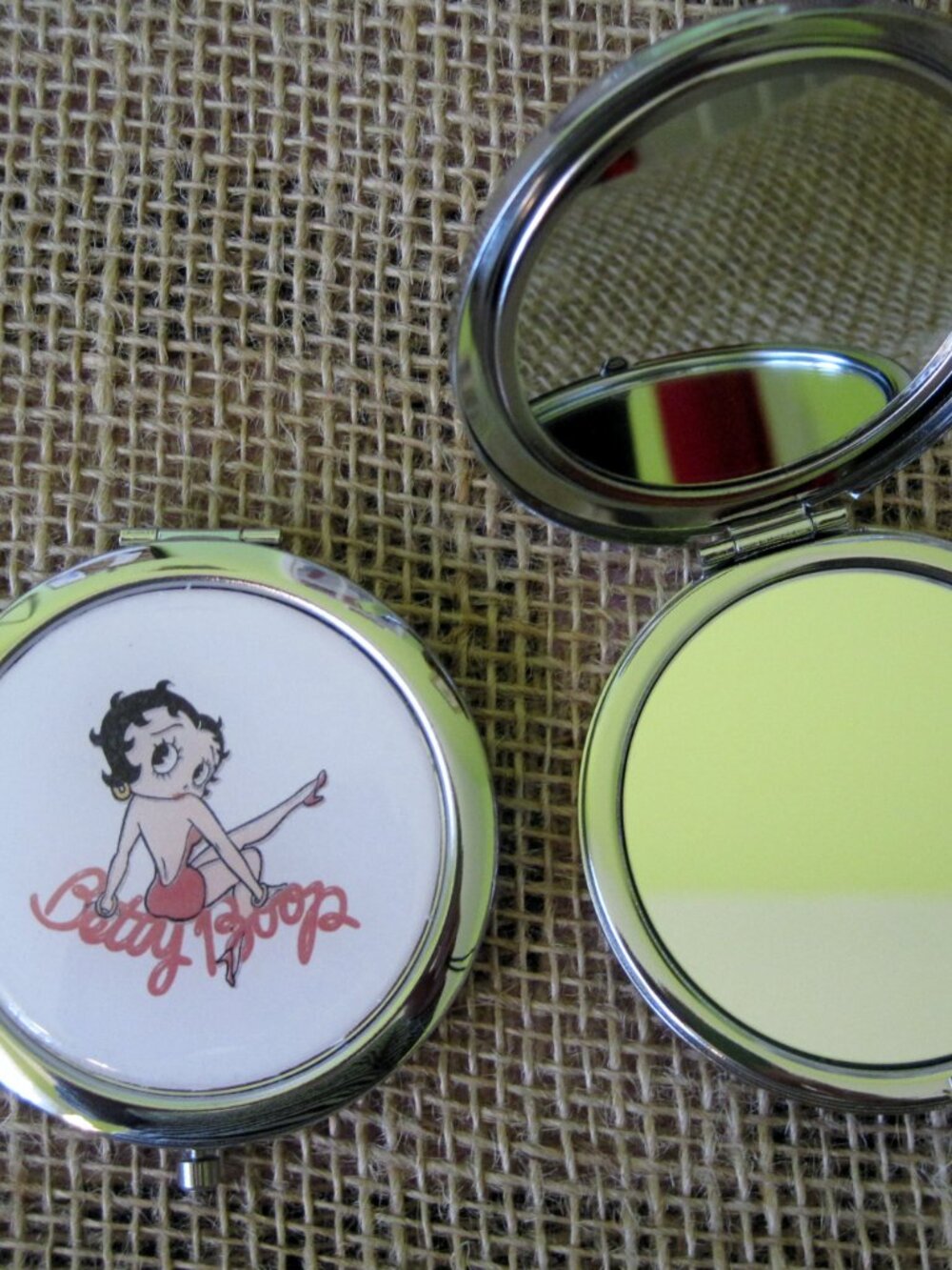 Betty Boop Themed Compact/Pocket Mirror